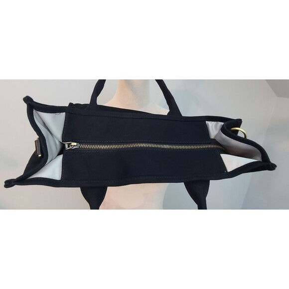 Urban Originals Womens Astro Tote Bag Black Waterproof Canvas Eco Friend Minimal - Picture 6 of 16